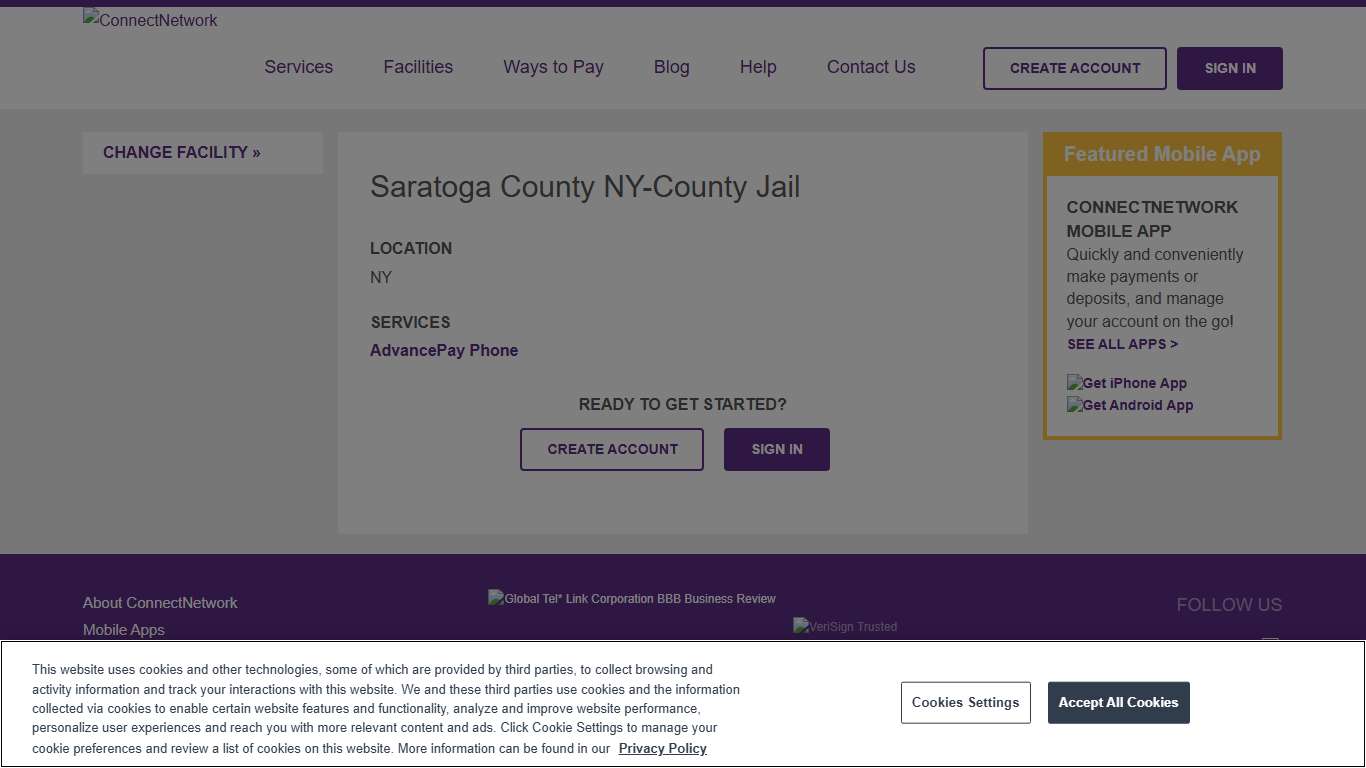 Saratoga County NY-County Jail ConnectNetwork